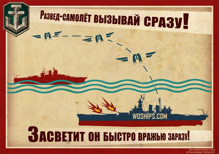 Плакаты World of Warships